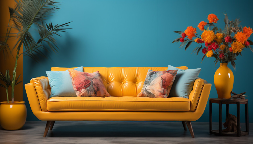 Général - Comment intégrer un canapé coloré à sa déco?
